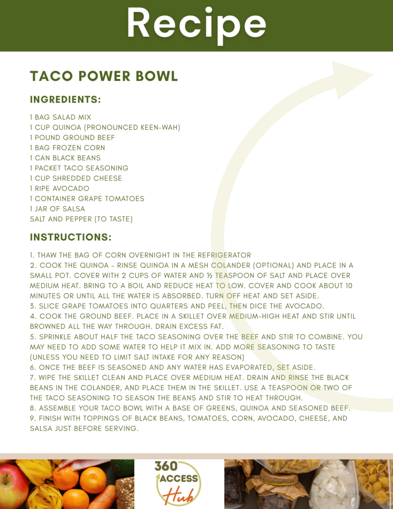 Taco Power Bowl Recipe